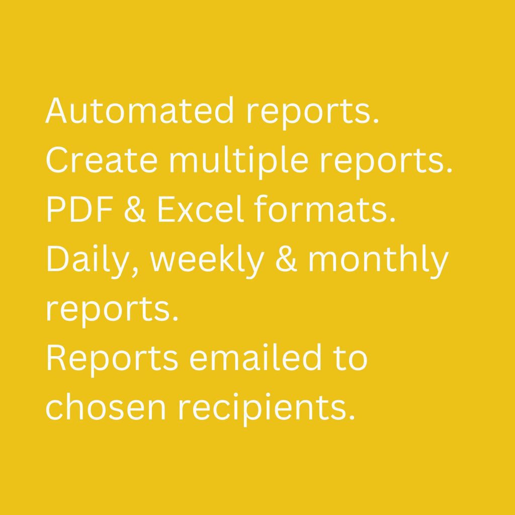 Automated reports